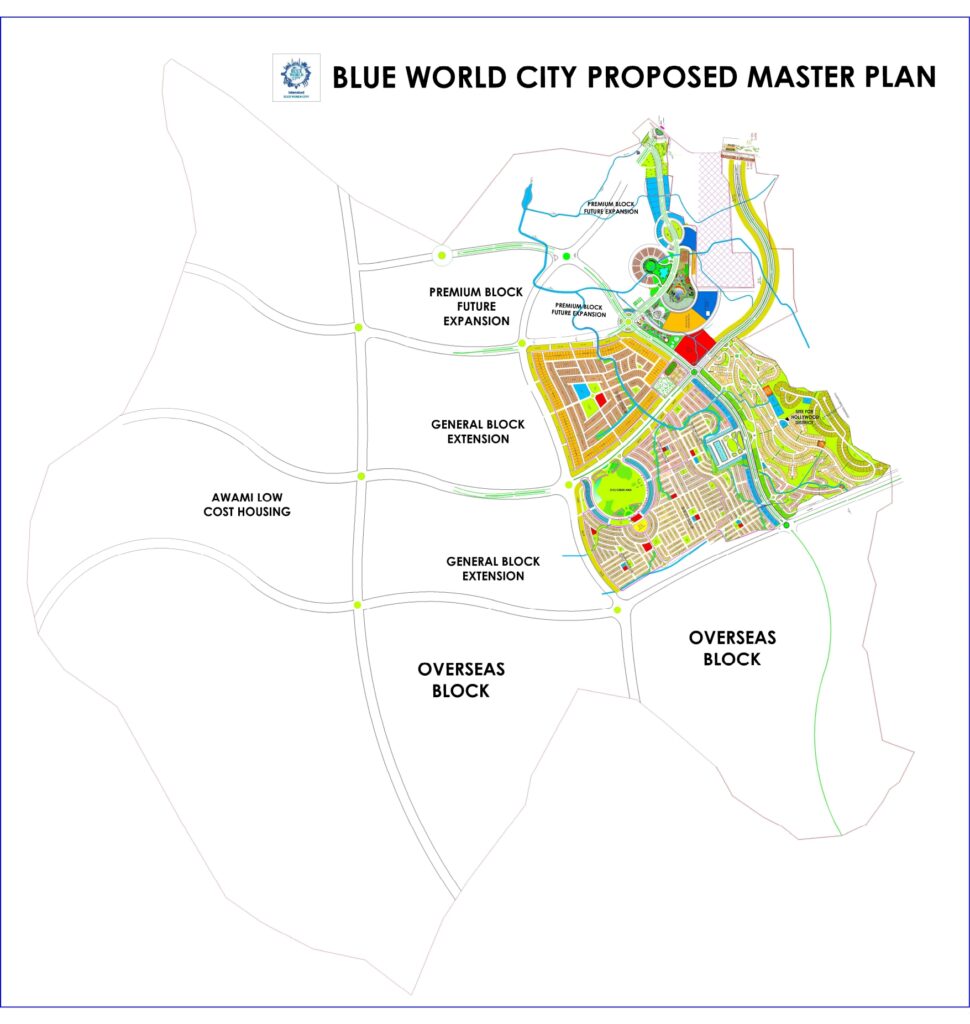 Blue World City Islamabad Master Plan