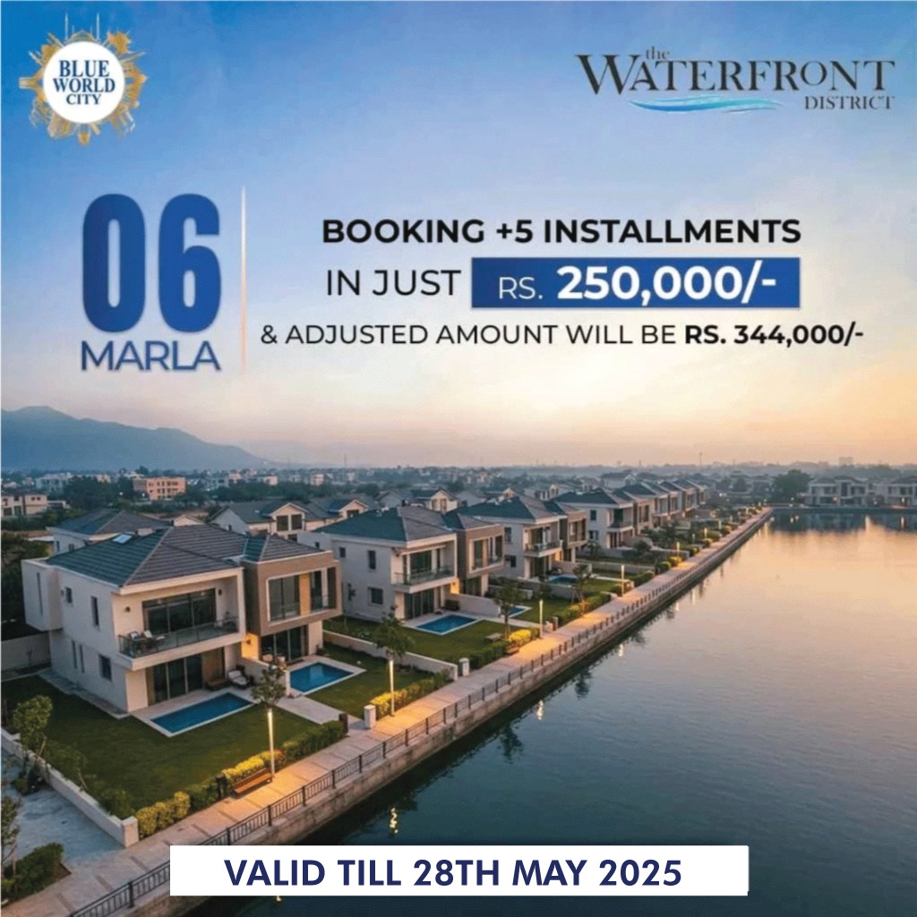 6 Marla Waterfront District